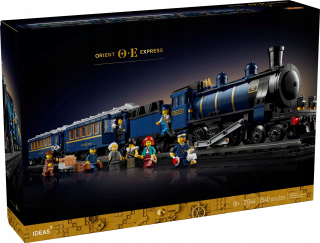 Stavebné bloky 21344 Nápady Orient Express Náhrada vlaku 1:1
